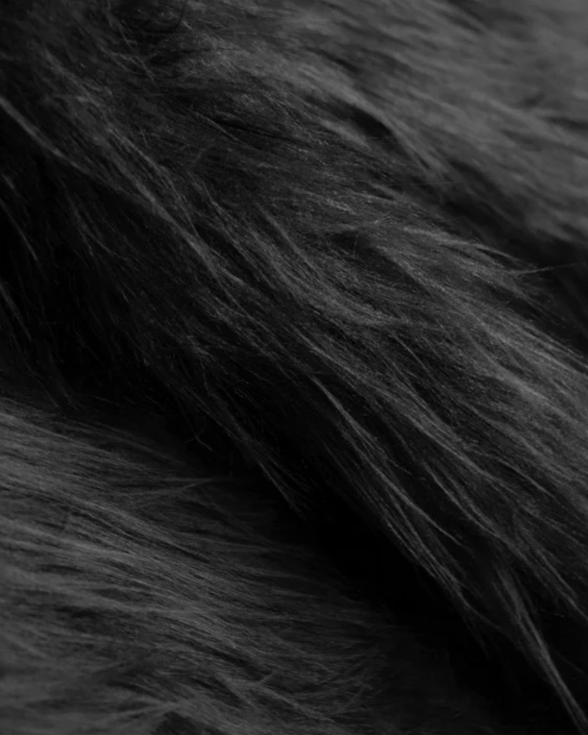 Black Angel Fur Bikini