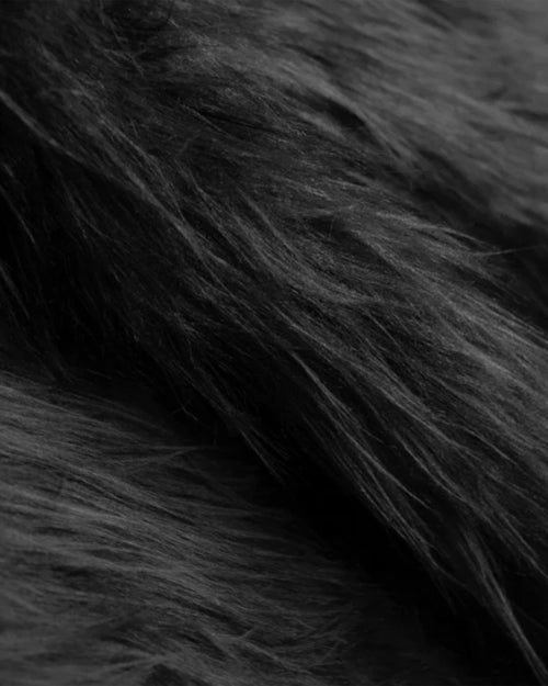 Black Angel Fur Bikini