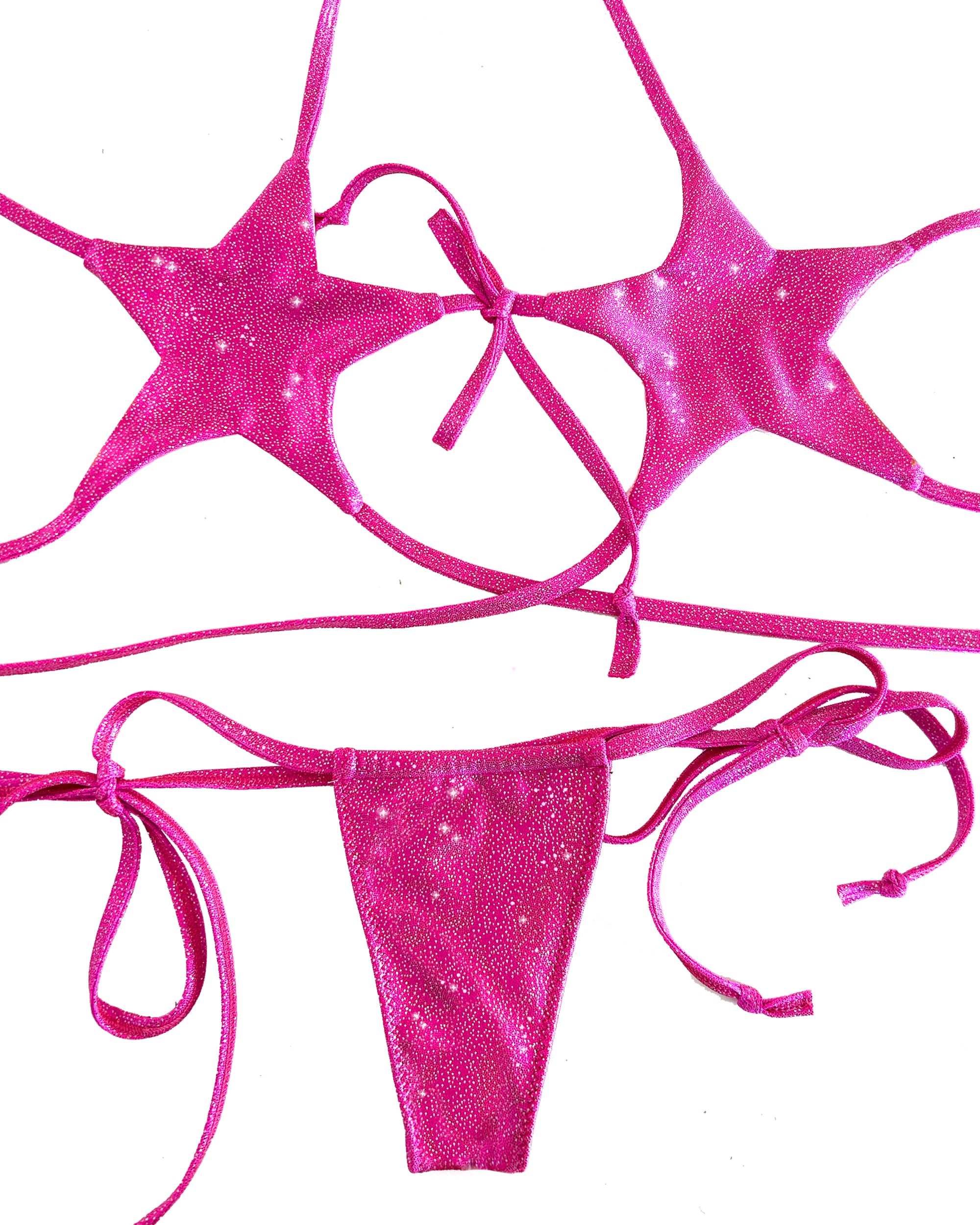 Holographic Star Bikini