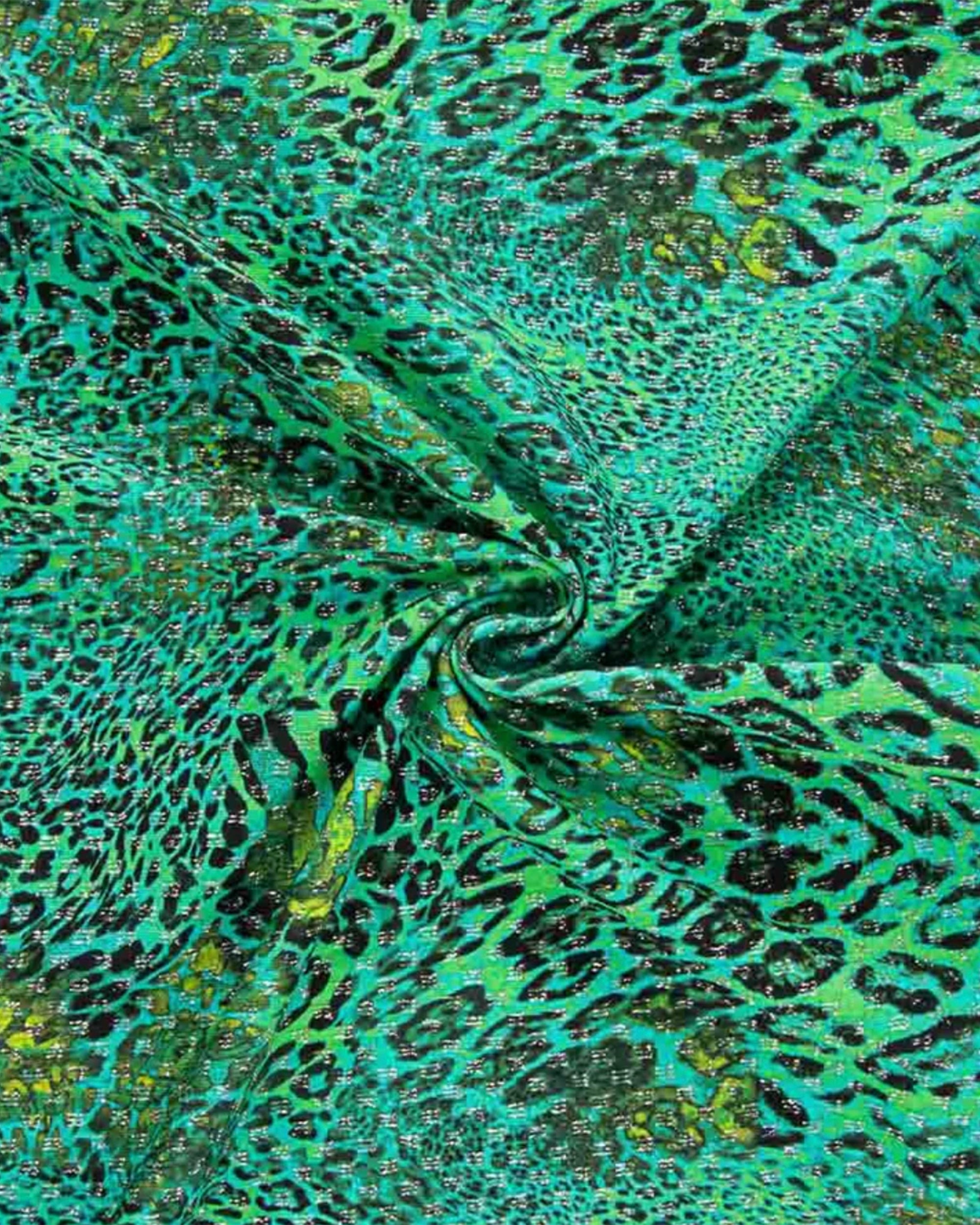 Green Cheetah Sparkle