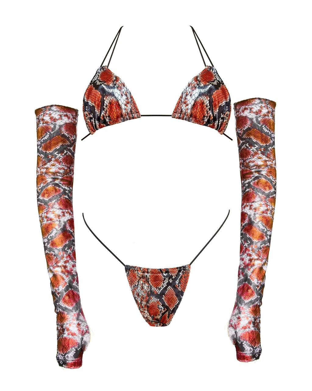 Metallic Snake Set
