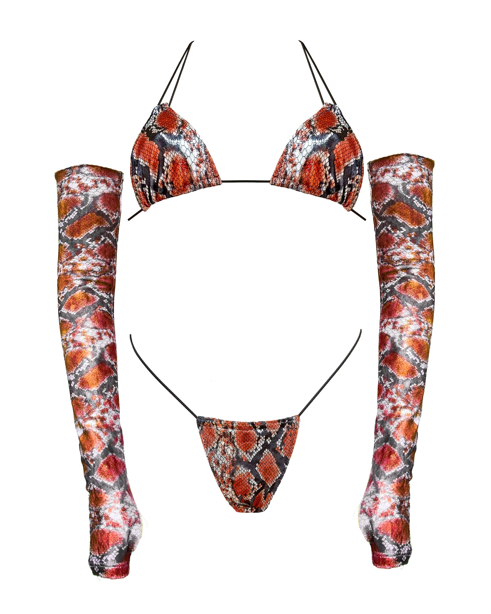 Metallic Snake Set